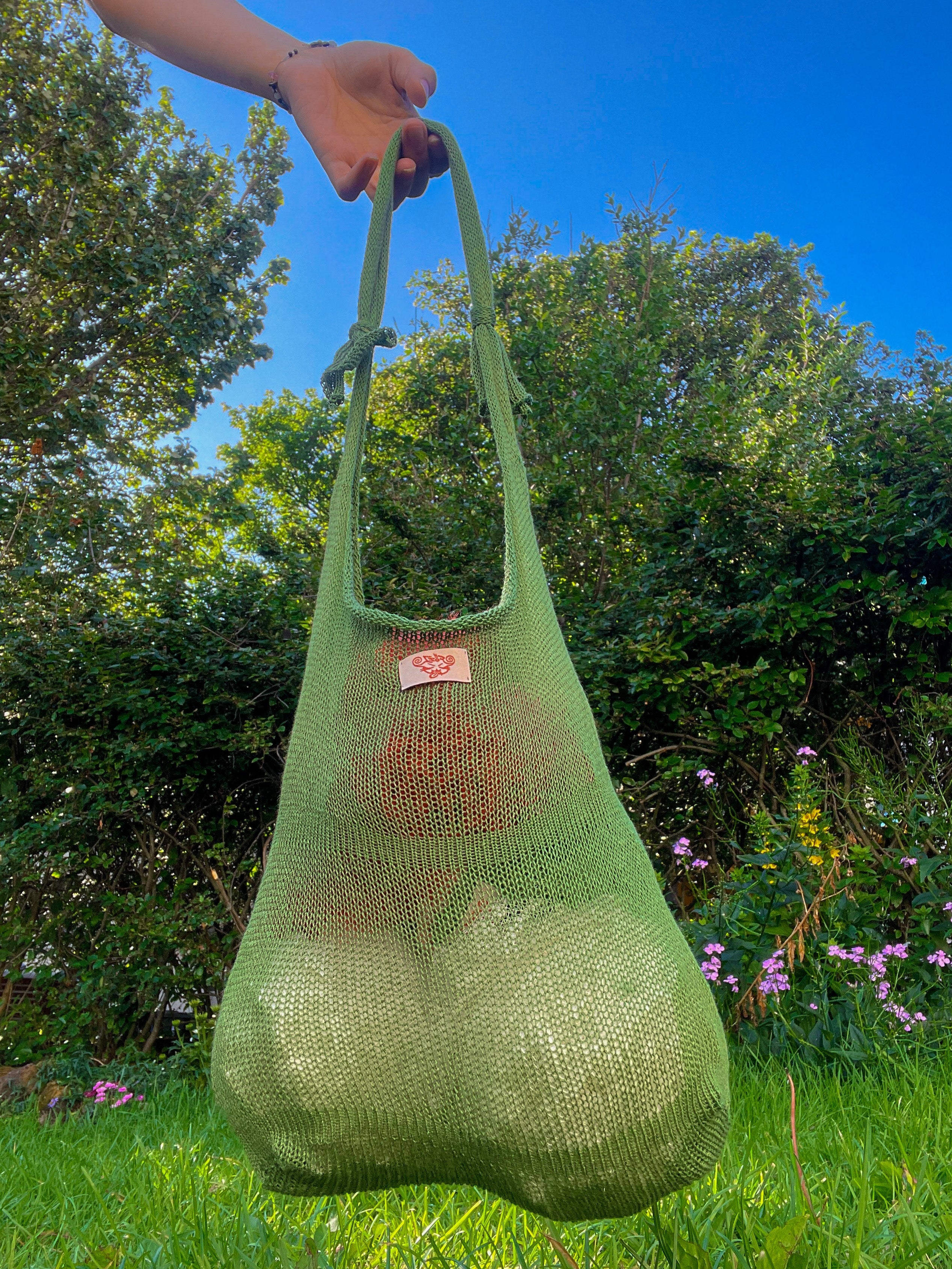 Big Stripey mesh bag