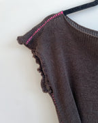 Chocolate dress