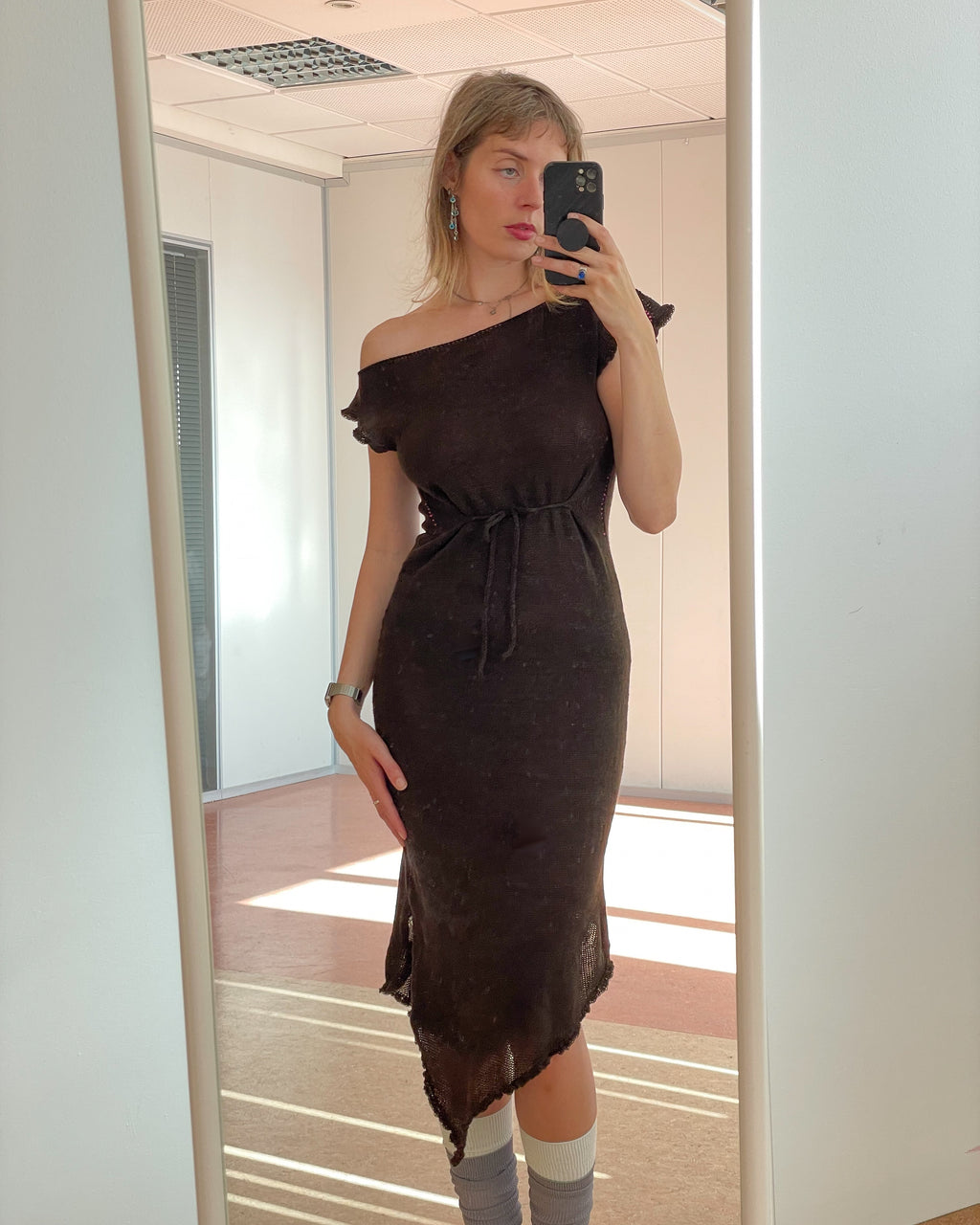 Chocolate dress