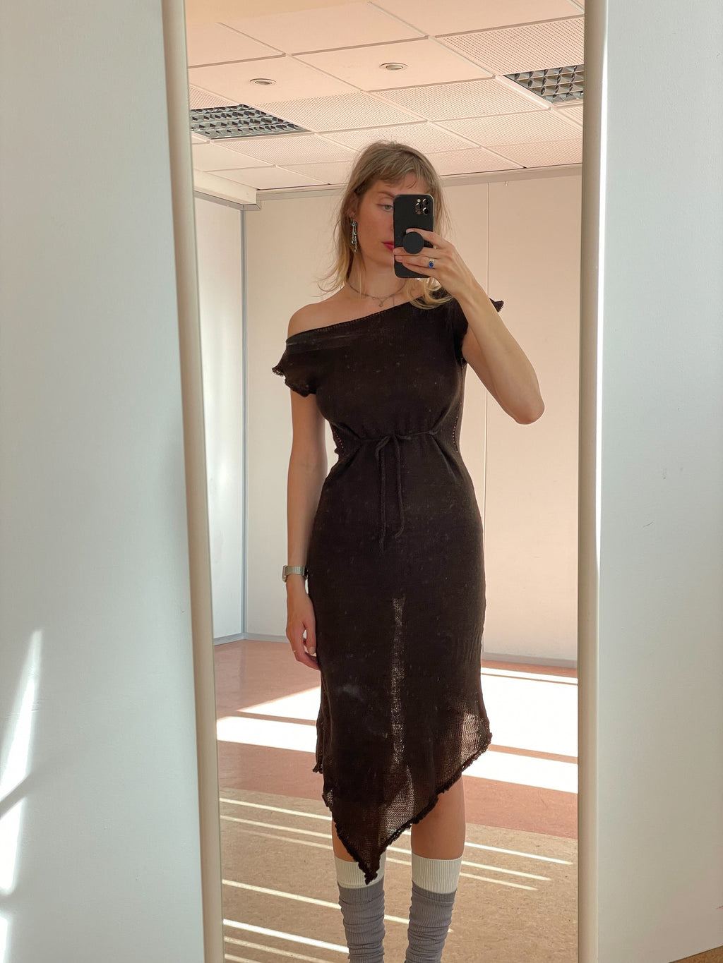 Chocolate dress
