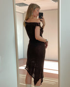Chocolate dress