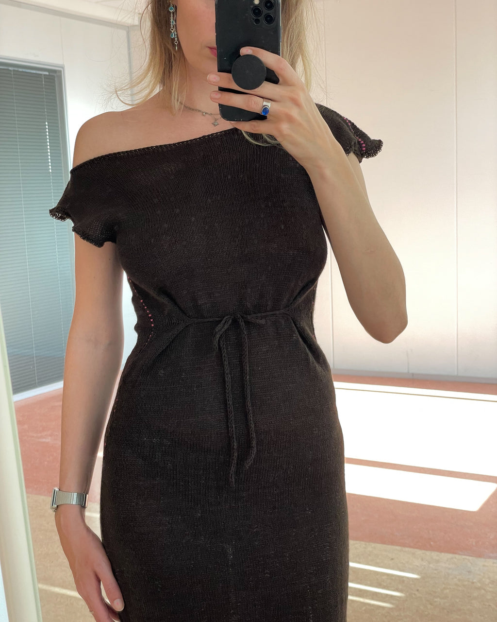 Chocolate dress