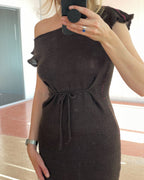 Chocolate dress