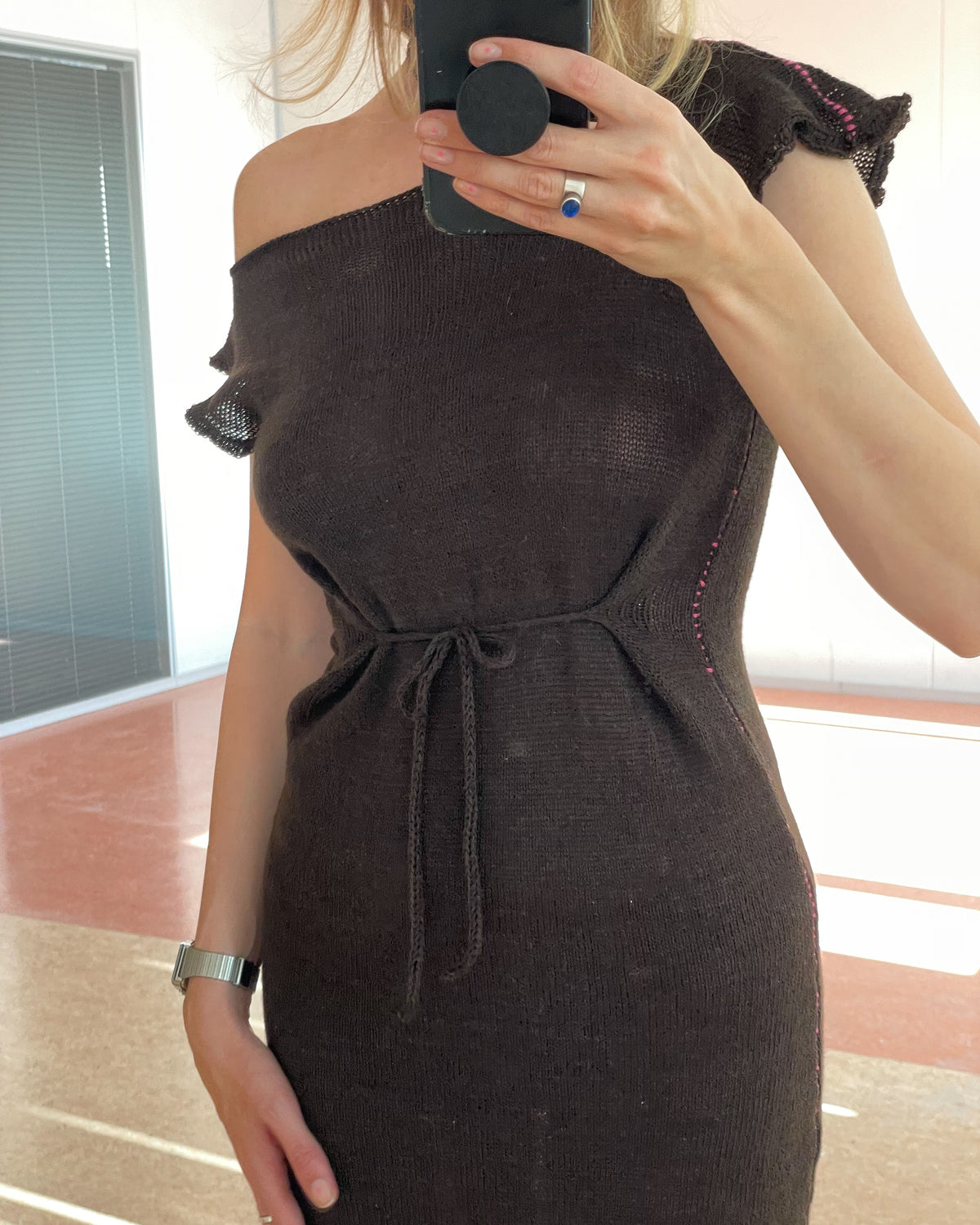 Chocolate dress