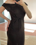 Chocolate dress