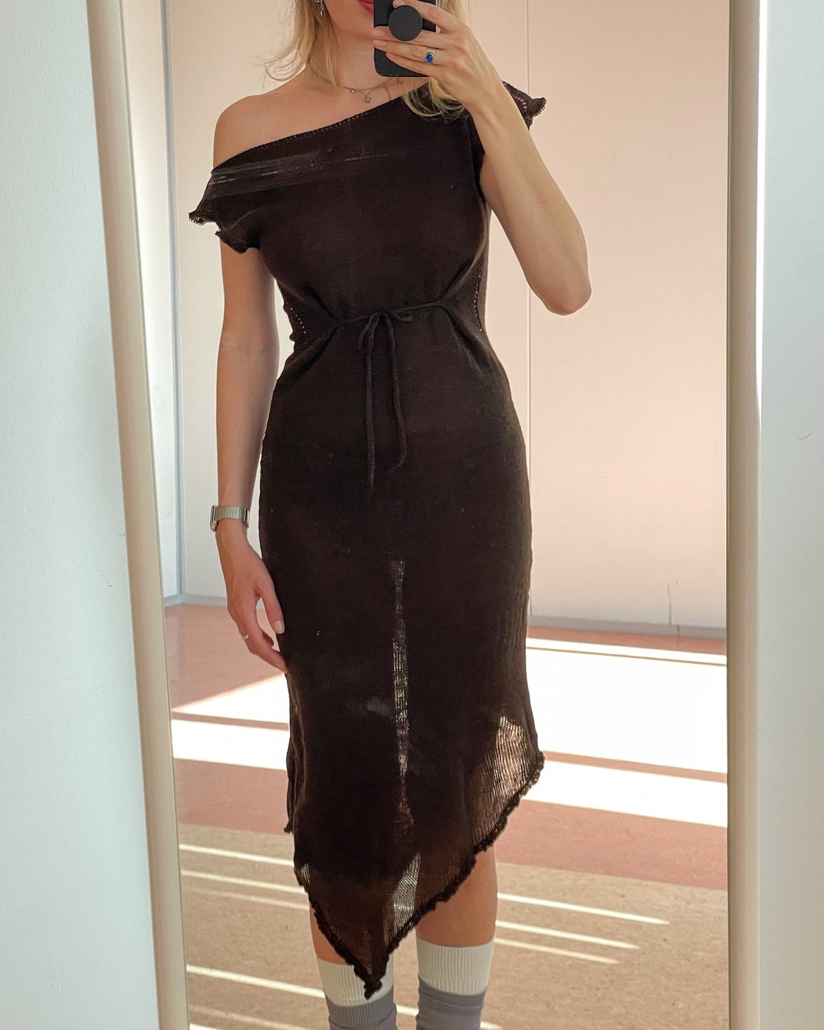 Chocolate dress