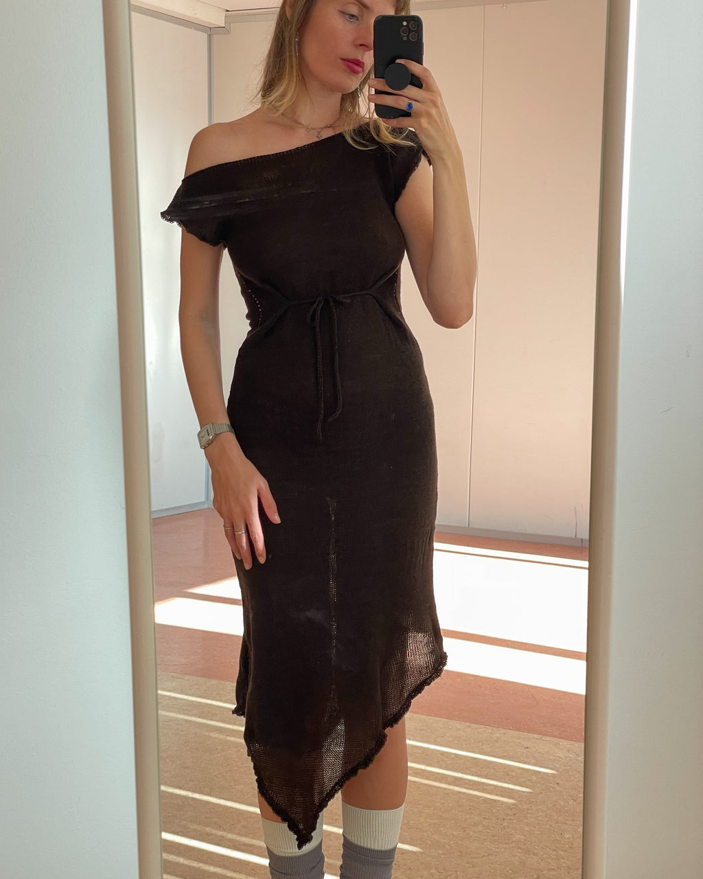 Chocolate dress