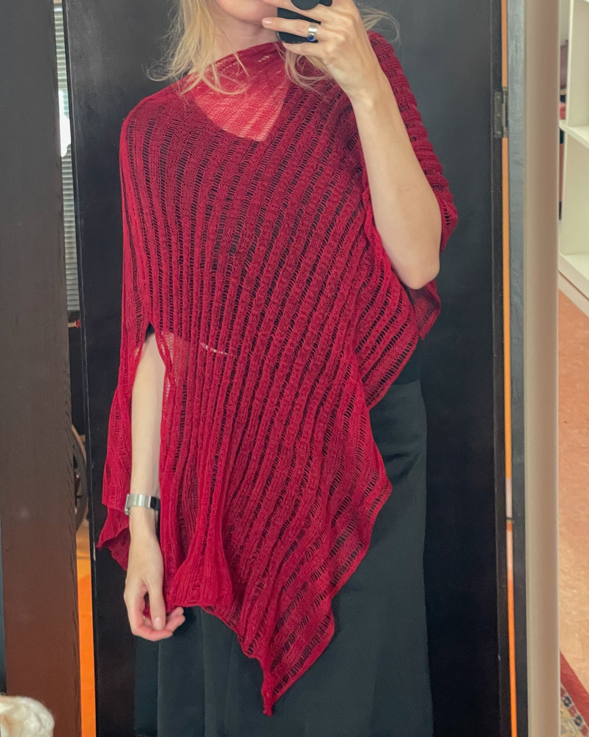 Mesh poncho