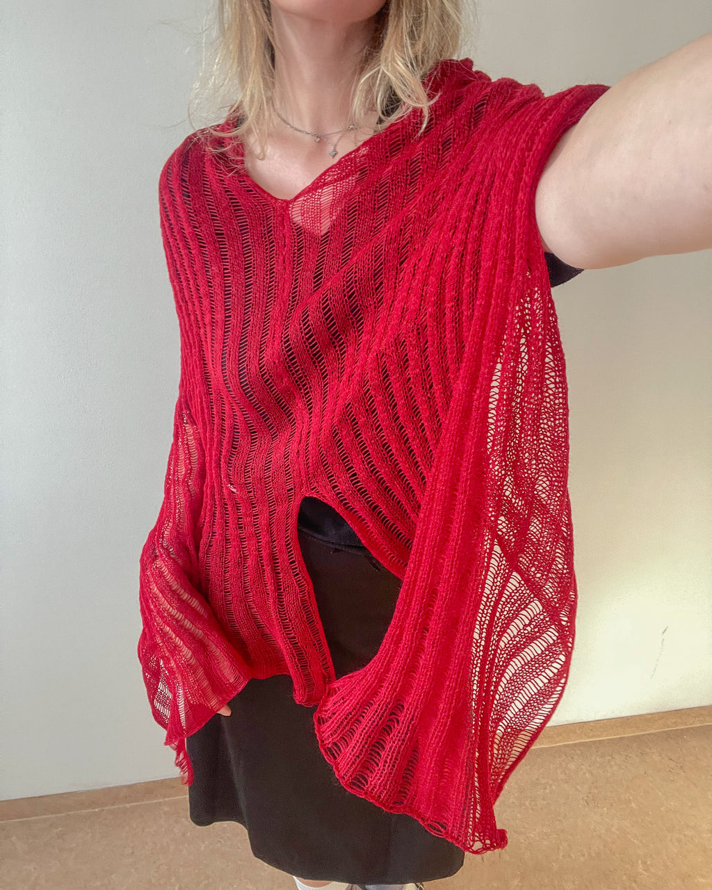 Mesh poncho