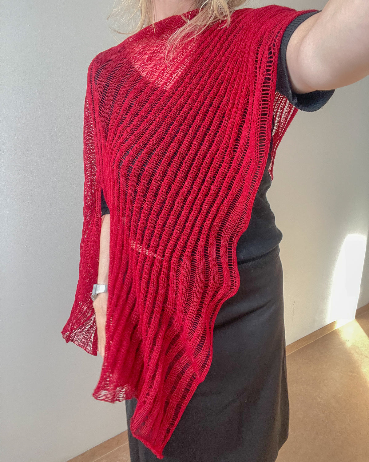 Mesh poncho