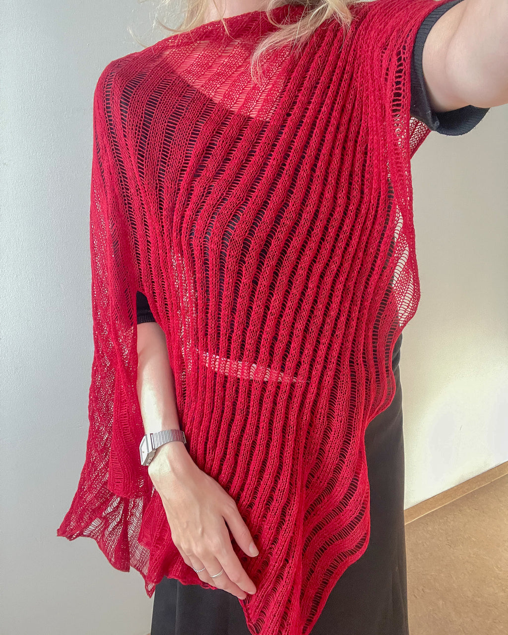 Mesh poncho