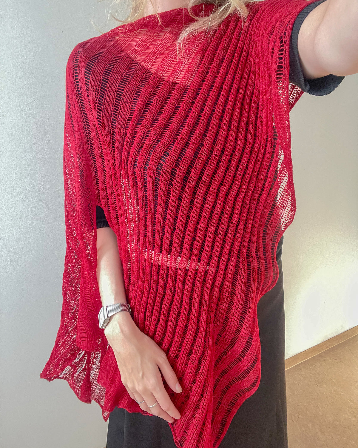 Mesh poncho