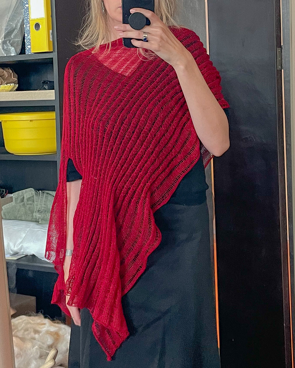 Mesh poncho