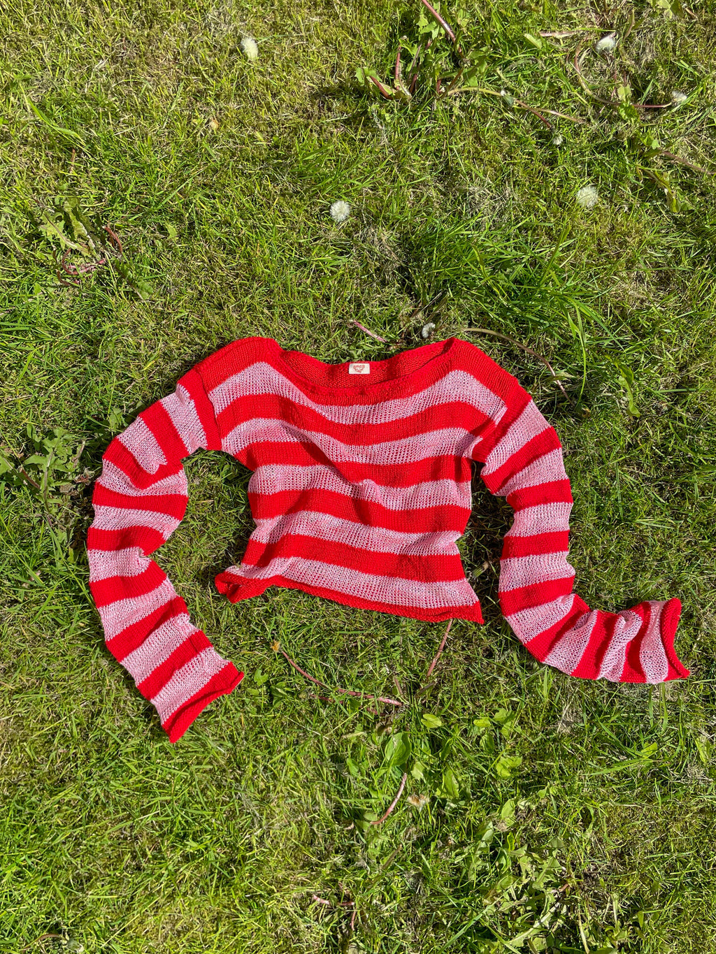 Strawberry fizz pullover