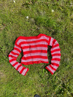 Strawberry fizz pullover