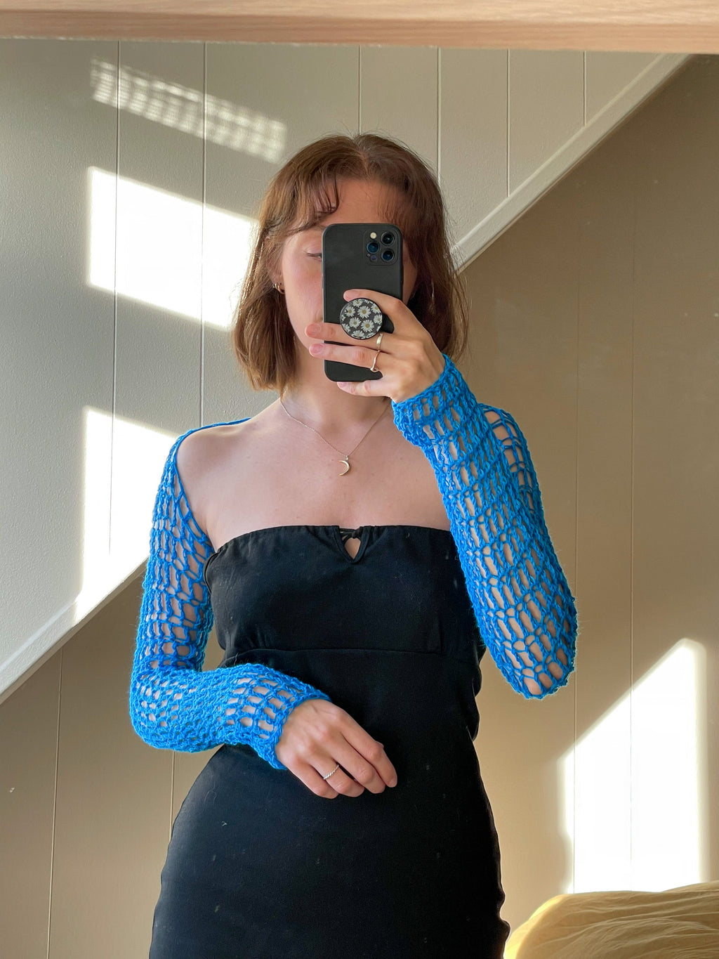 Electric Blue sleeves