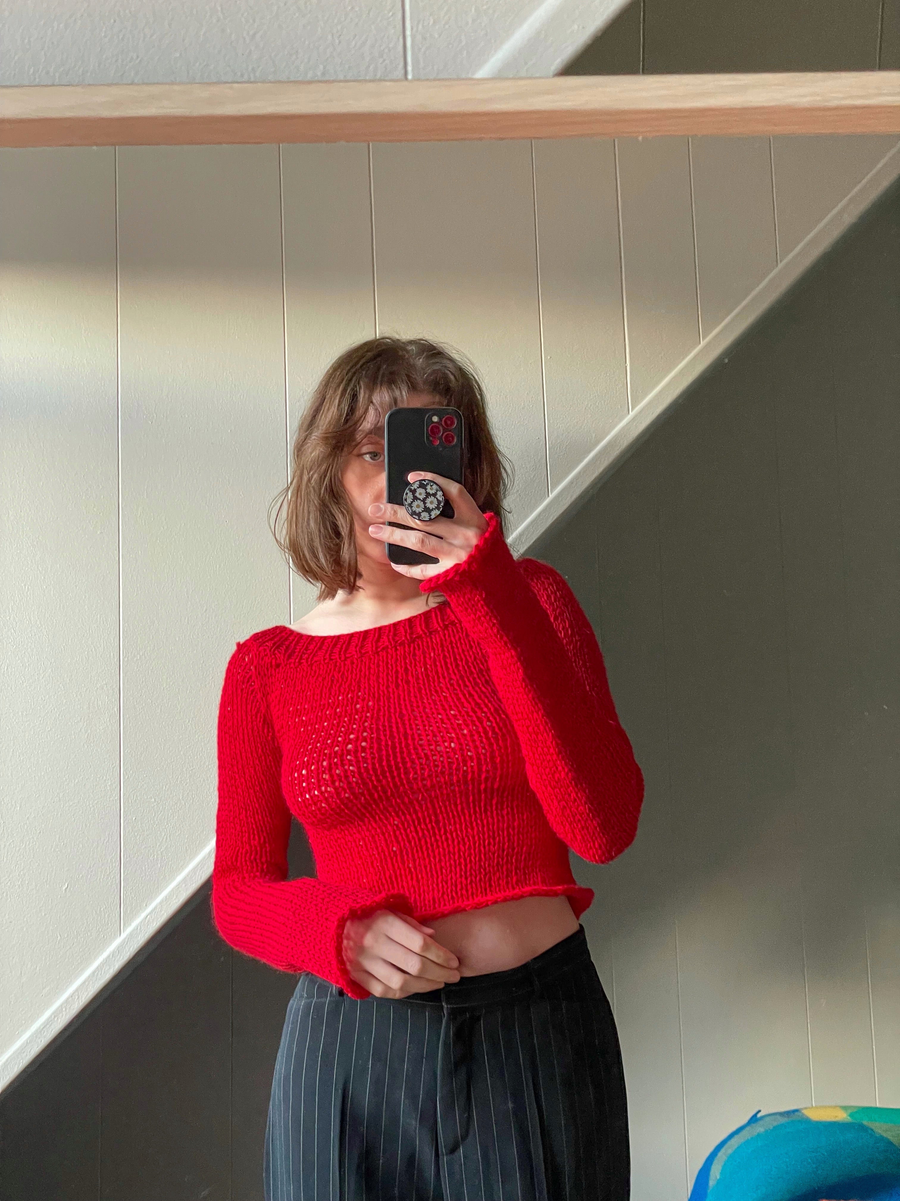 Scarlet sweater