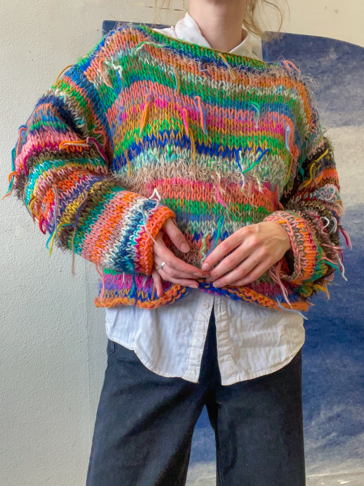 Pattern Weekend KNITTING PATTERN - Weekender sweater ENG / Helgarpeysan IS β FΓZZ STUDIO