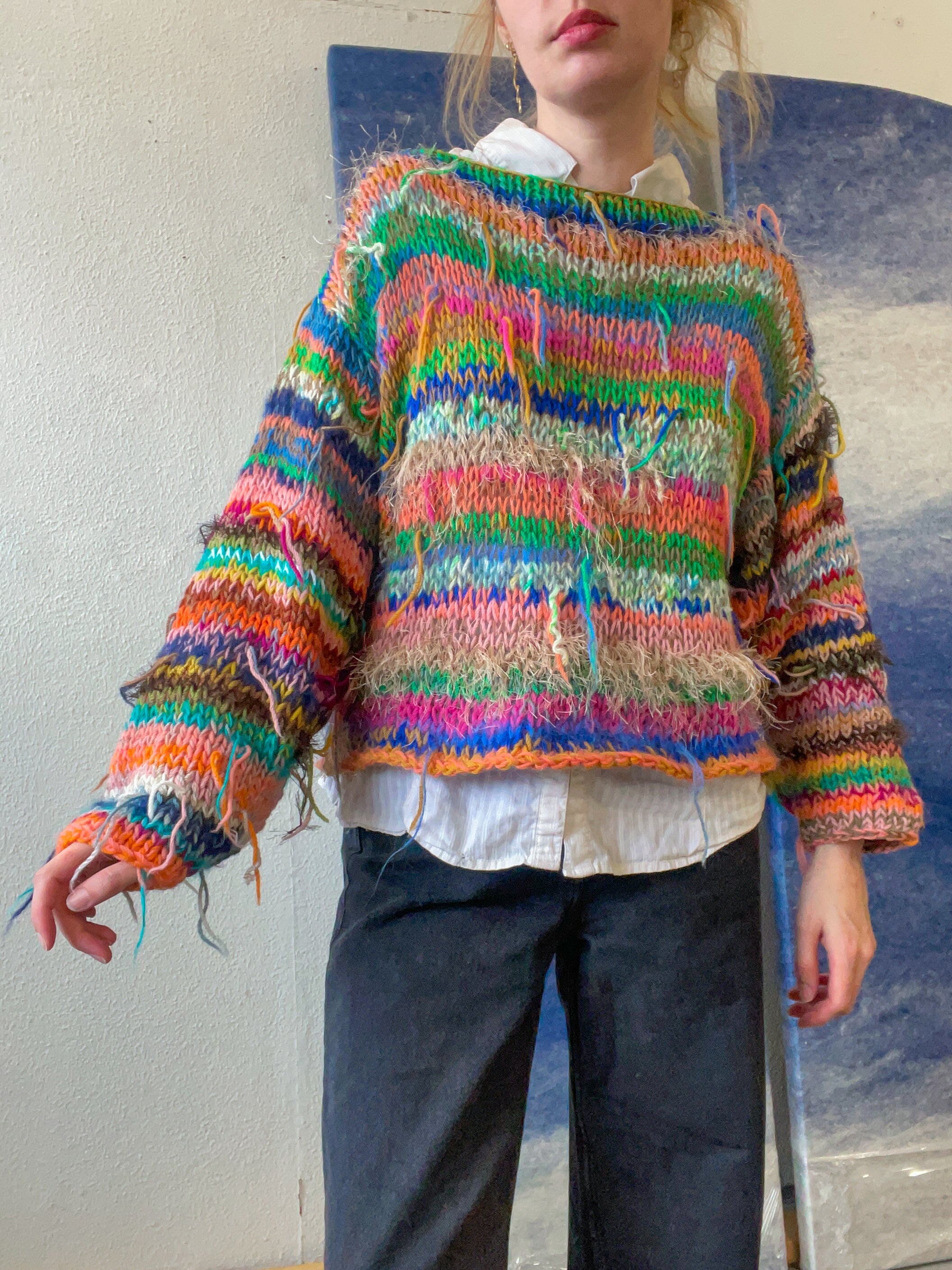 KNITTING PATTERN - Weekender sweater ENG / Helgarpeysan IS