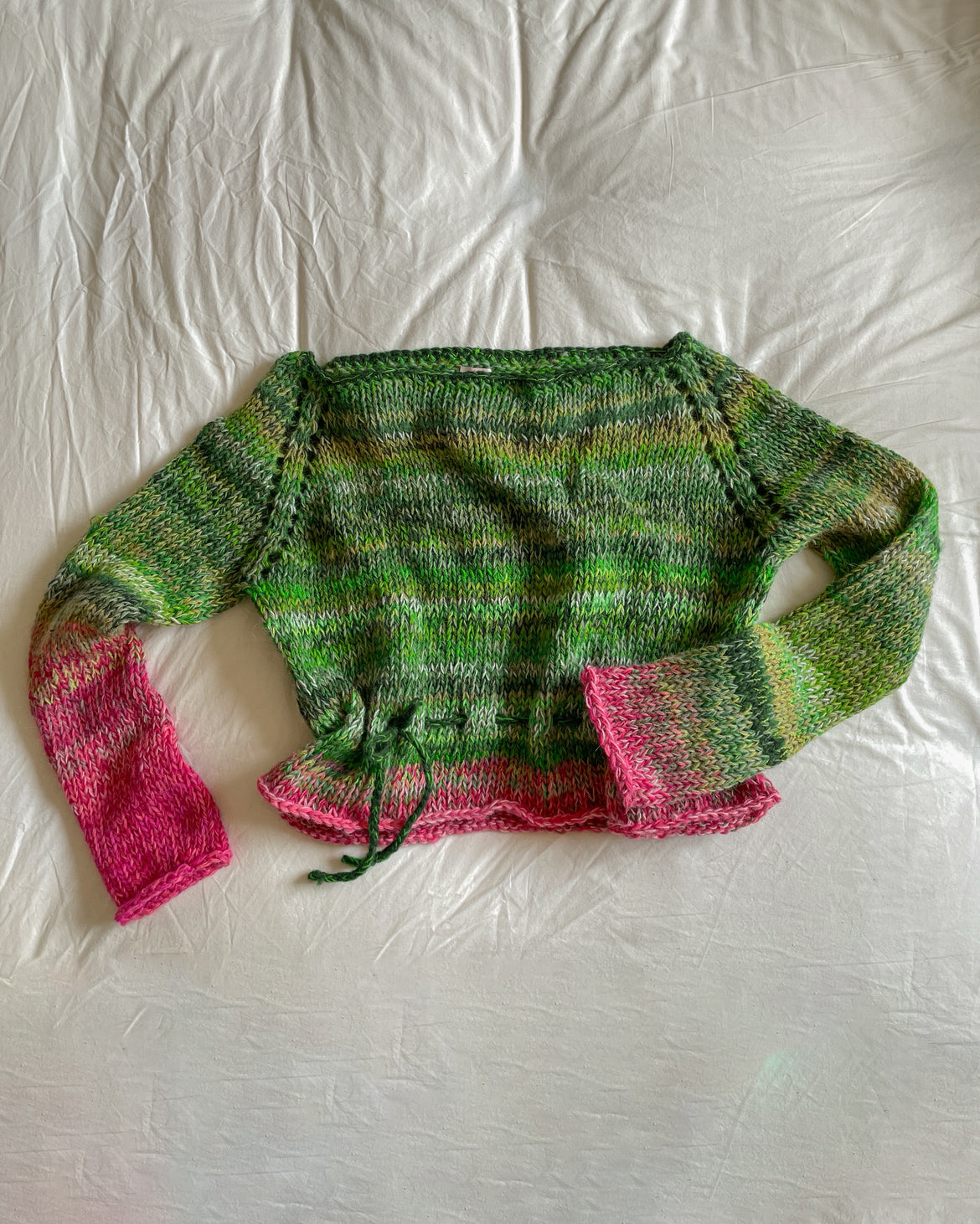 Off shoulder long sleeve top