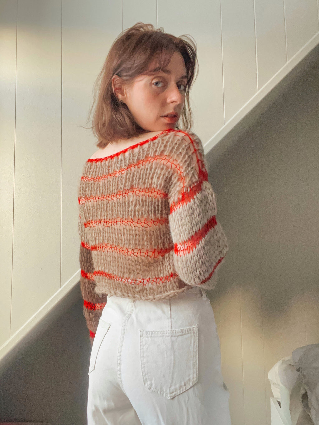 Stripey pullover
