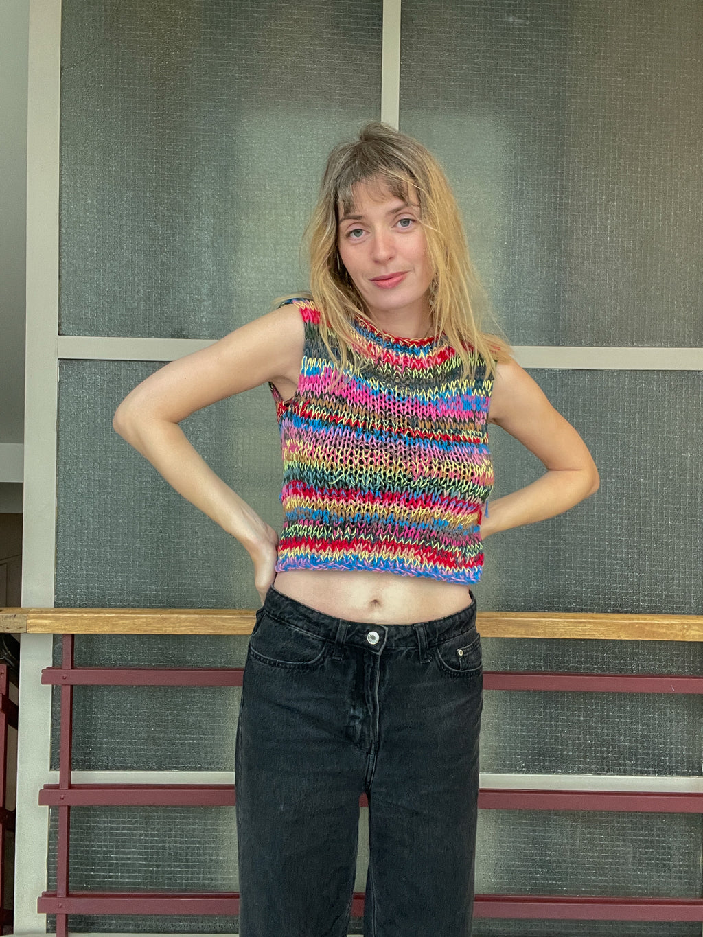 KNITTING PATTERN | Confetti top ENG / Confetti toppur IS