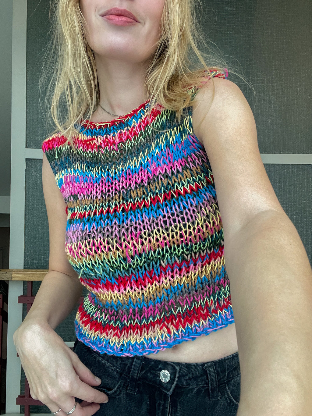 KNITTING PATTERN | Confetti top ENG / Confetti toppur IS