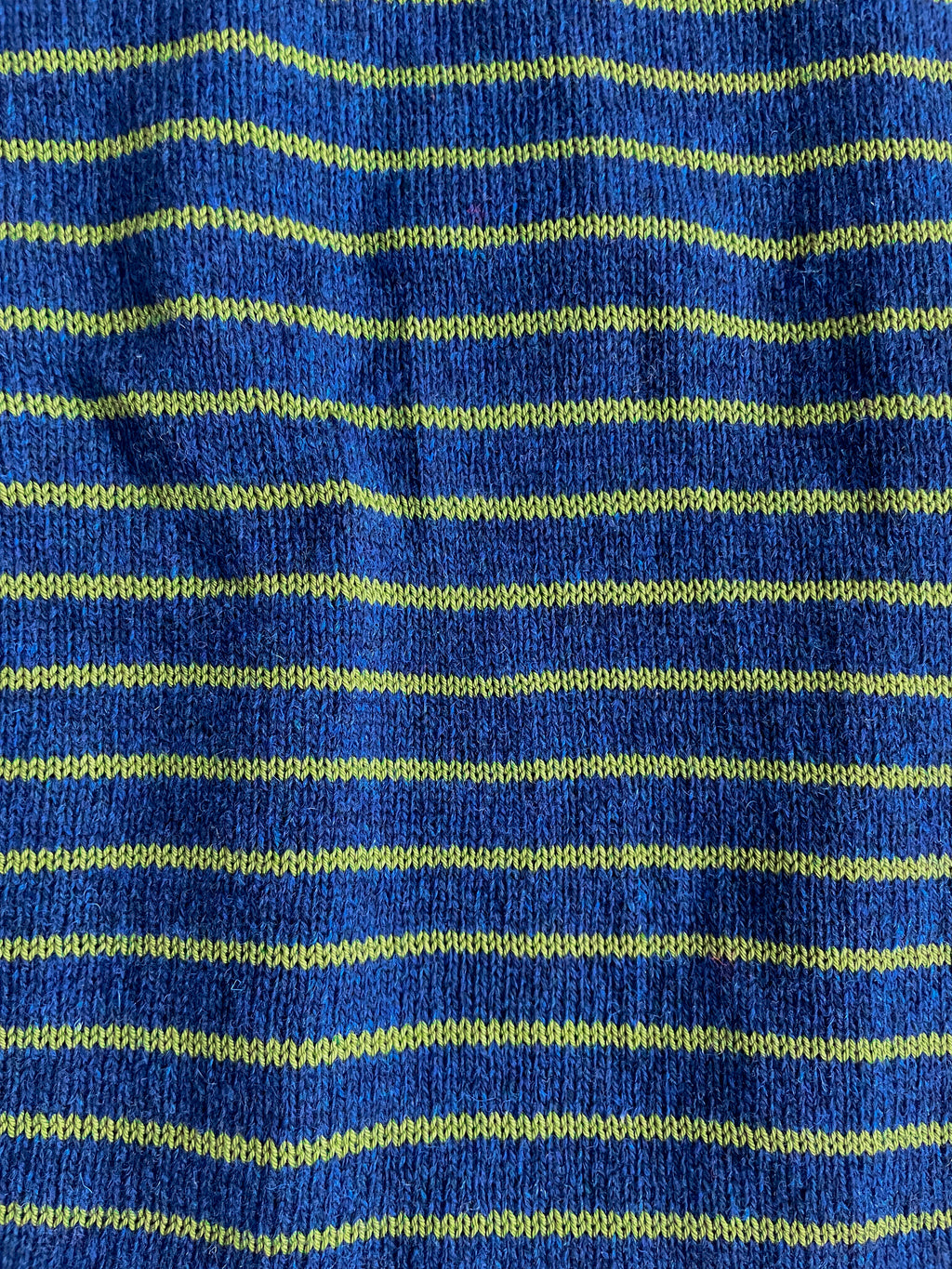 Stripey open back slouch top