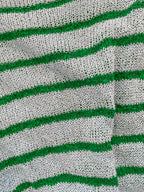 Mint strips pullover