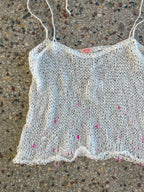 Pearl mesh top