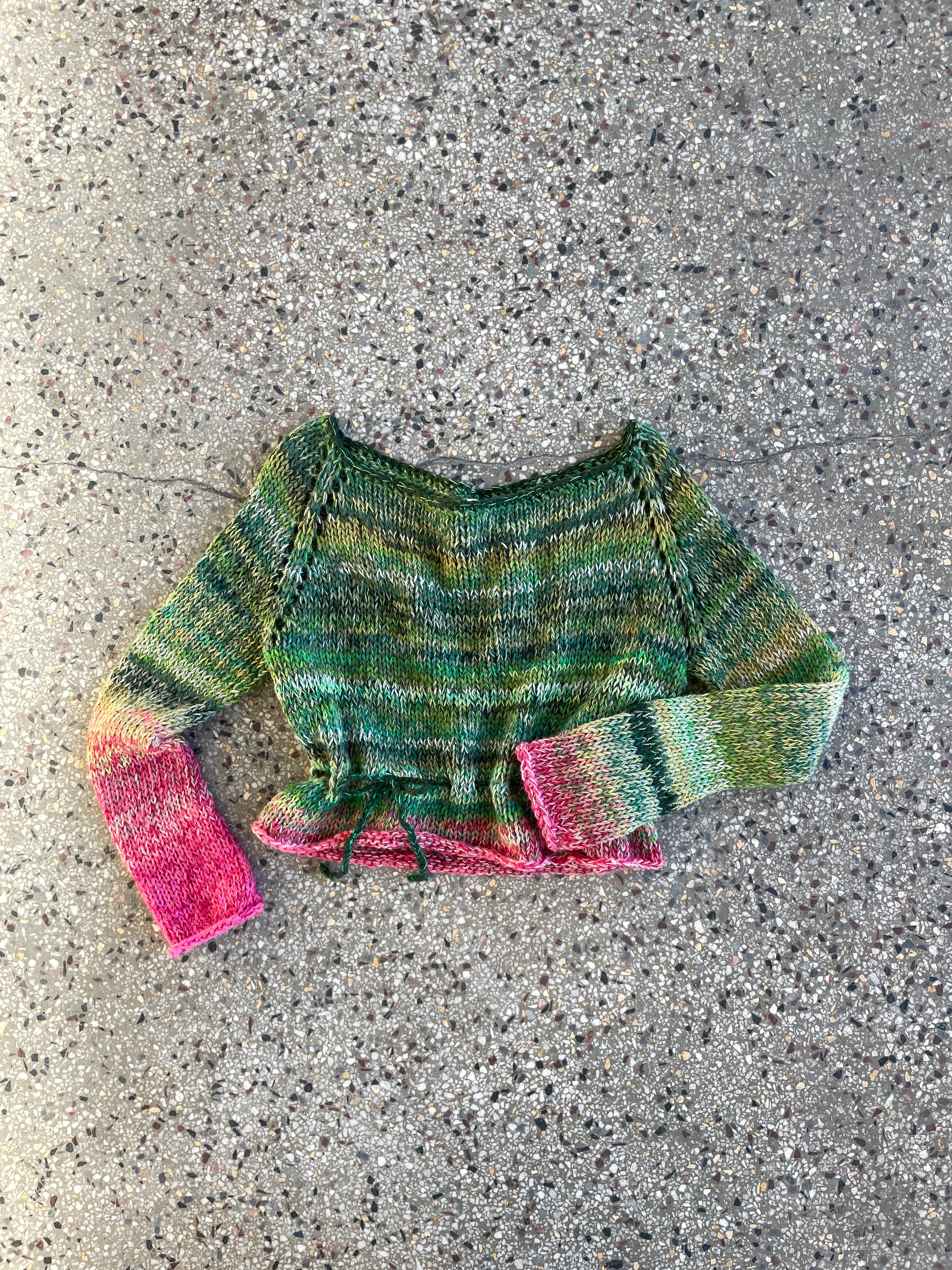 Off shoulder long sleeve top