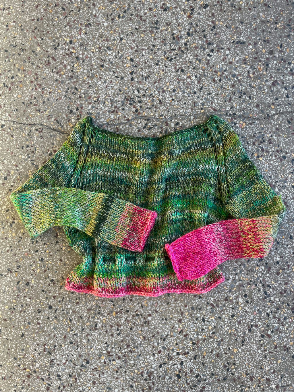 Off shoulder long sleeve top