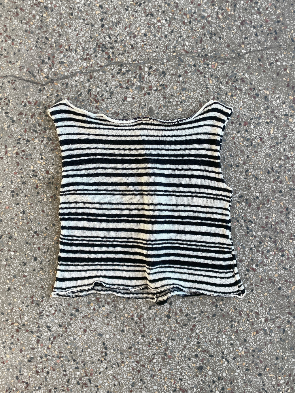 Stripey tie top | SAMPLE SALE