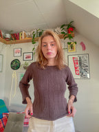 Bourbon creams pullover