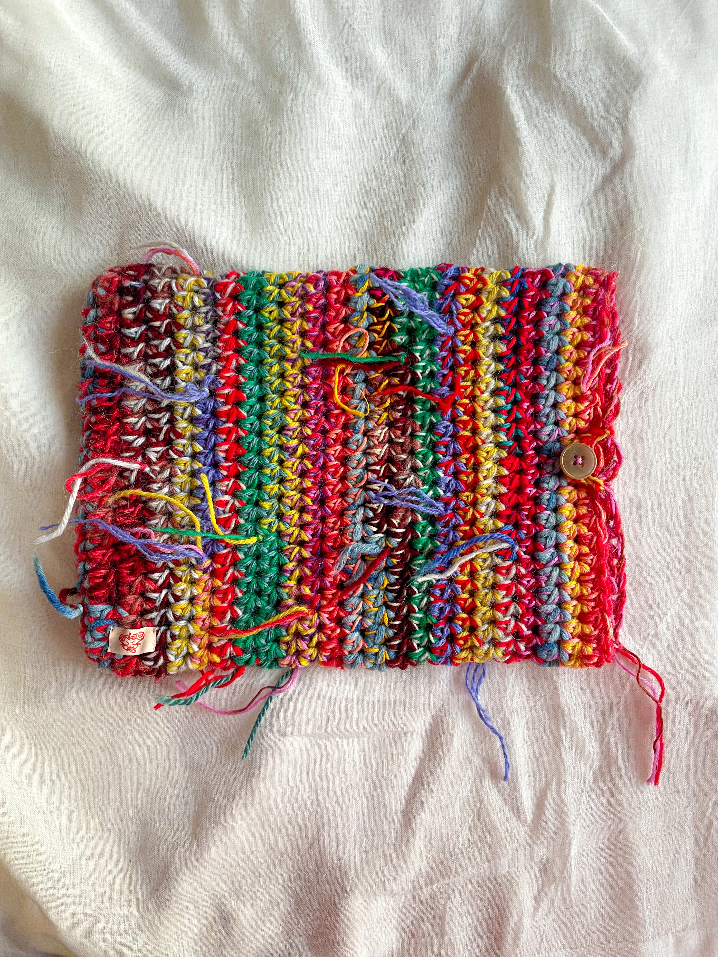 CROCHET PATTERN - Laptop sleeve ENG / Fartölvuumslag IS