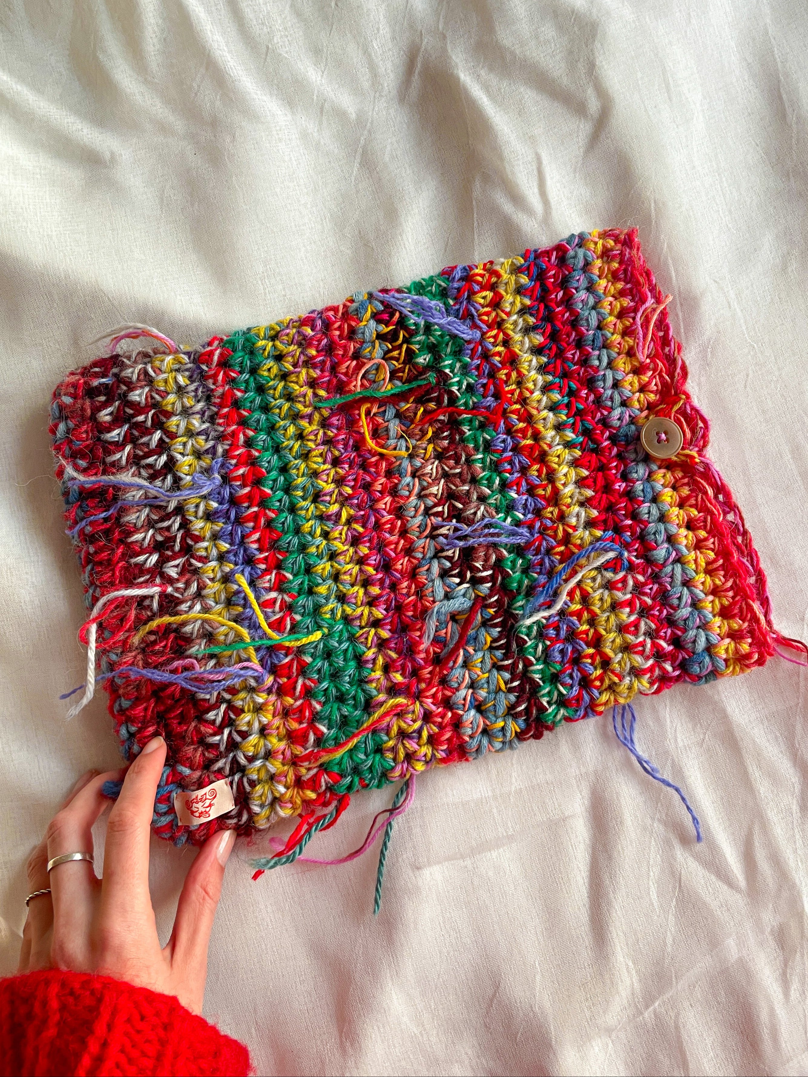 CROCHET PATTERN - Laptop sleeve ENG / Fartölvuumslag IS