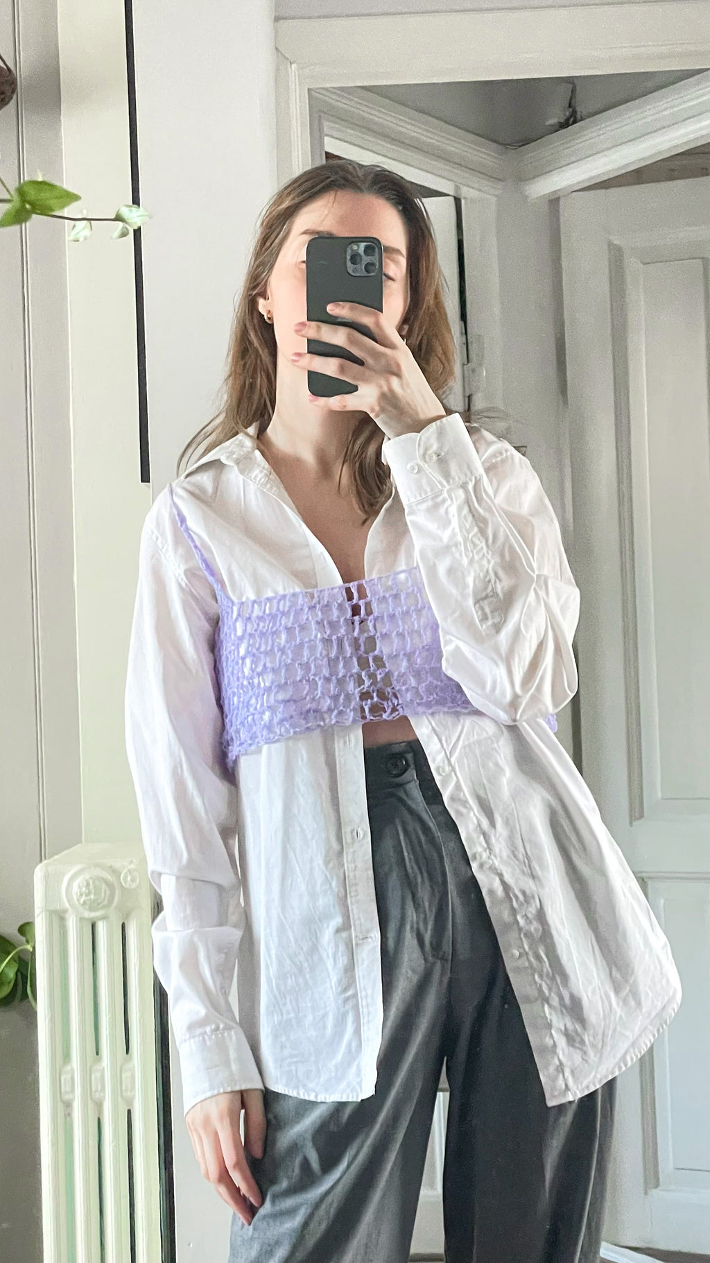 Violet top