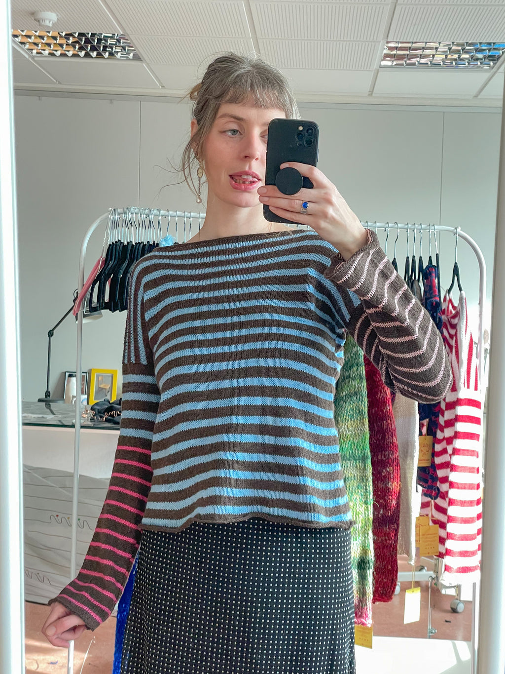Pinky promise pullover
