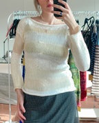 Cotton scraps pullover