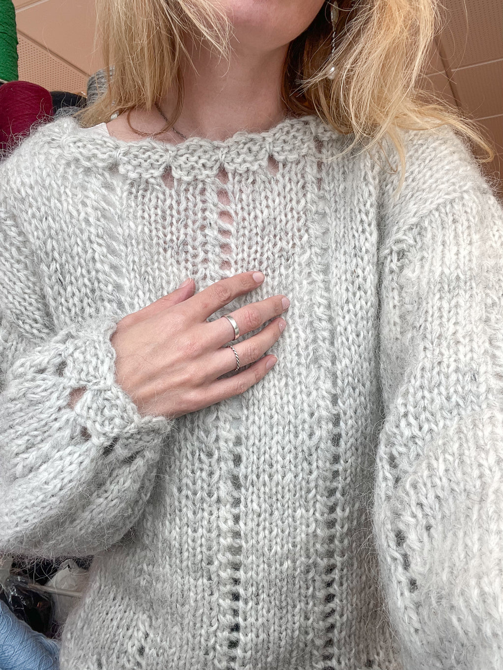 KNITTING PATTERN - Scallop sweater EN / Skeljapeysan IS