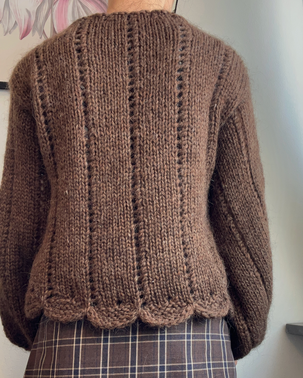 KNITTING PATTERN - Scallop sweater EN / Skeljapeysan IS