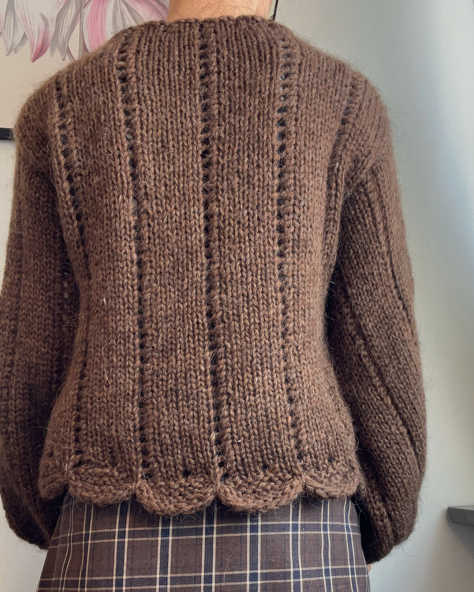 KNITTING PATTERN - Scallop sweater EN / Skeljapeysan IS