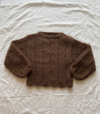 KNITTING PATTERN - Scallop sweater EN / Skeljapeysan IS